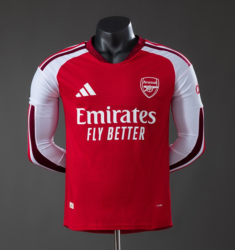 Arsenal 25/26 Home Long Sleeve — Player Version