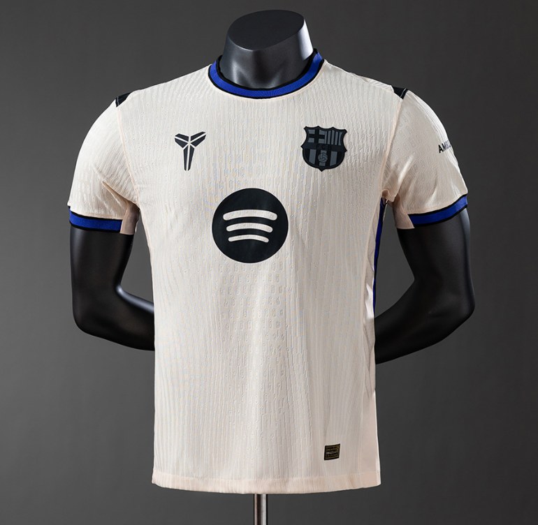 FC Barcelona 25/26 Away Cream — Player Version