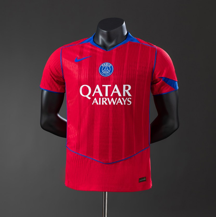 Paris Saint-Germain 25/26 Away Red — Player Version