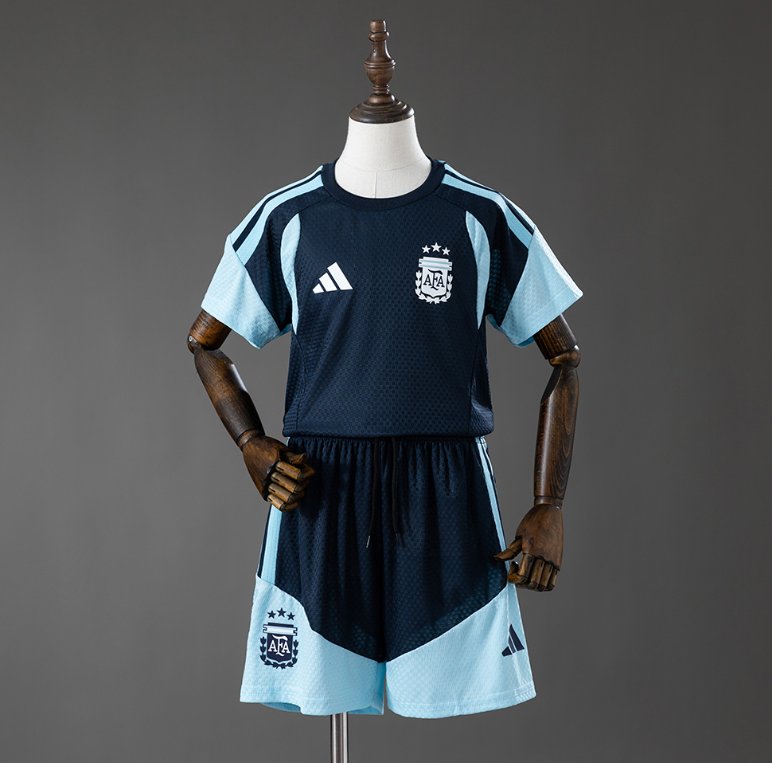 Argentina 2024 Away Navy - Kids Kit