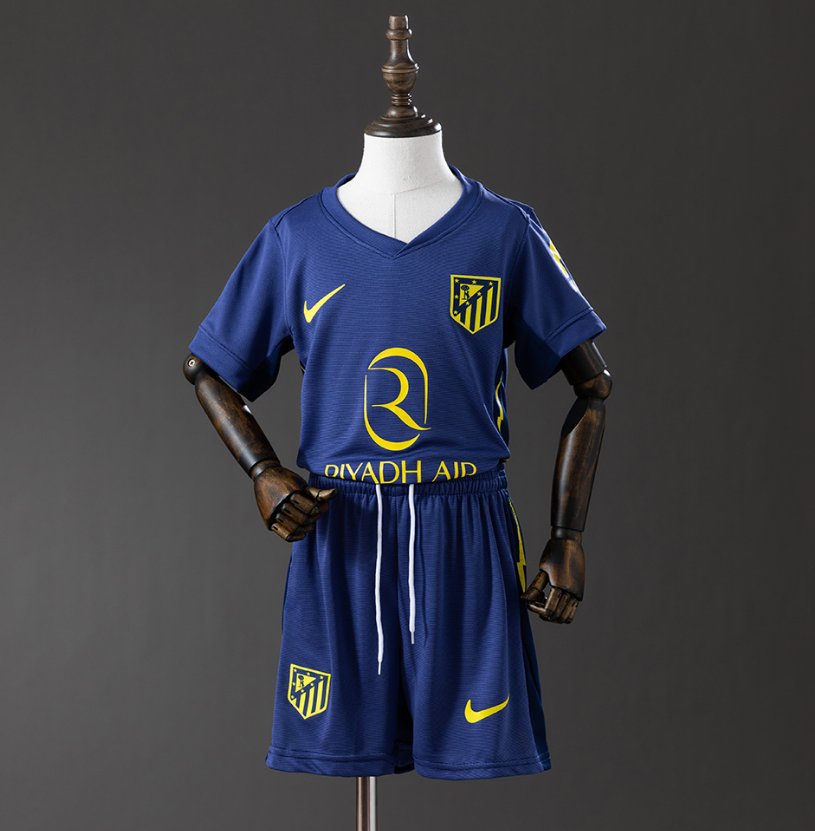 Atletico Madrid 2024/25 Away Navy - Kids Kit
