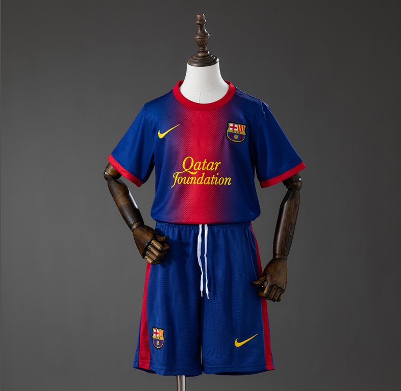 FC Barcelona 2012/13 Home - Kids Kit