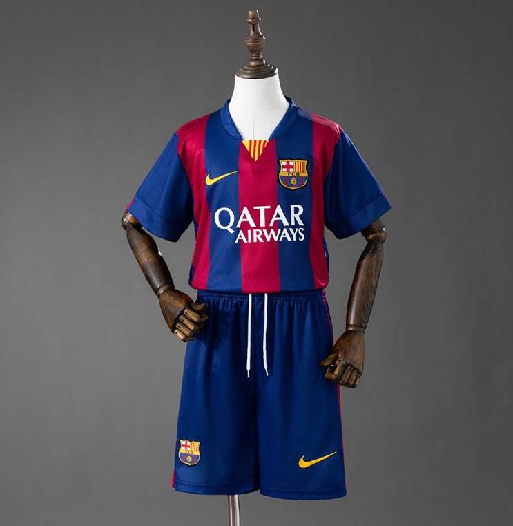 FC Barcelona 2014/15 Home - Kids Kit