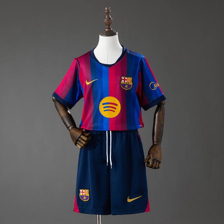 FC Barcelona 2024/25 Home - Kids Kit