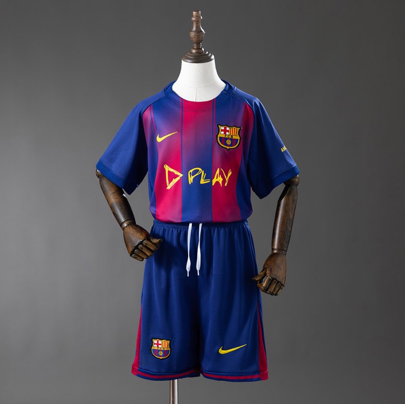 FC Barcelona 2025/26 Home - Kids Kit