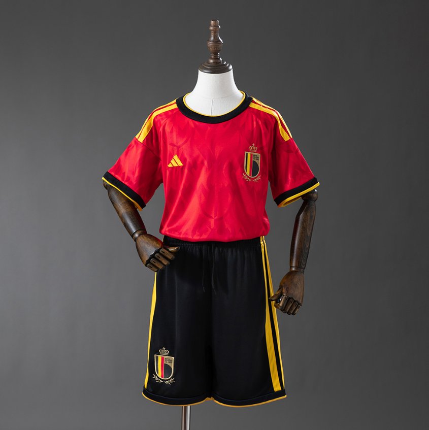 Belgium 2024 Home Red - Kids Kit