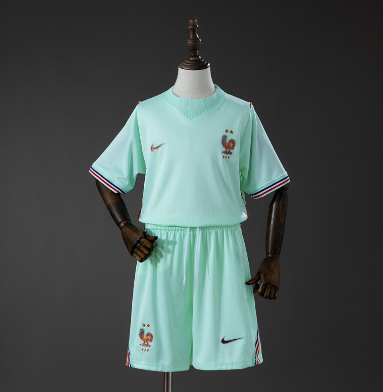 France 2024/25 Away Mint - Kids Kit