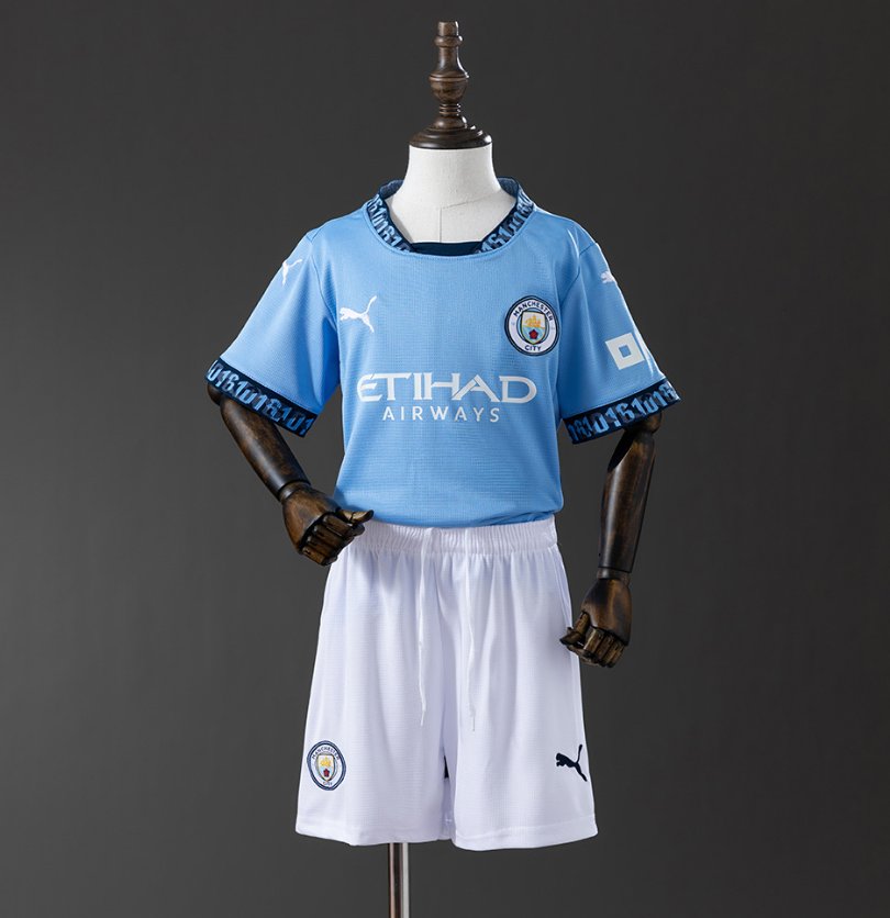 Manchester City 2024/25 Home - Kids Kit