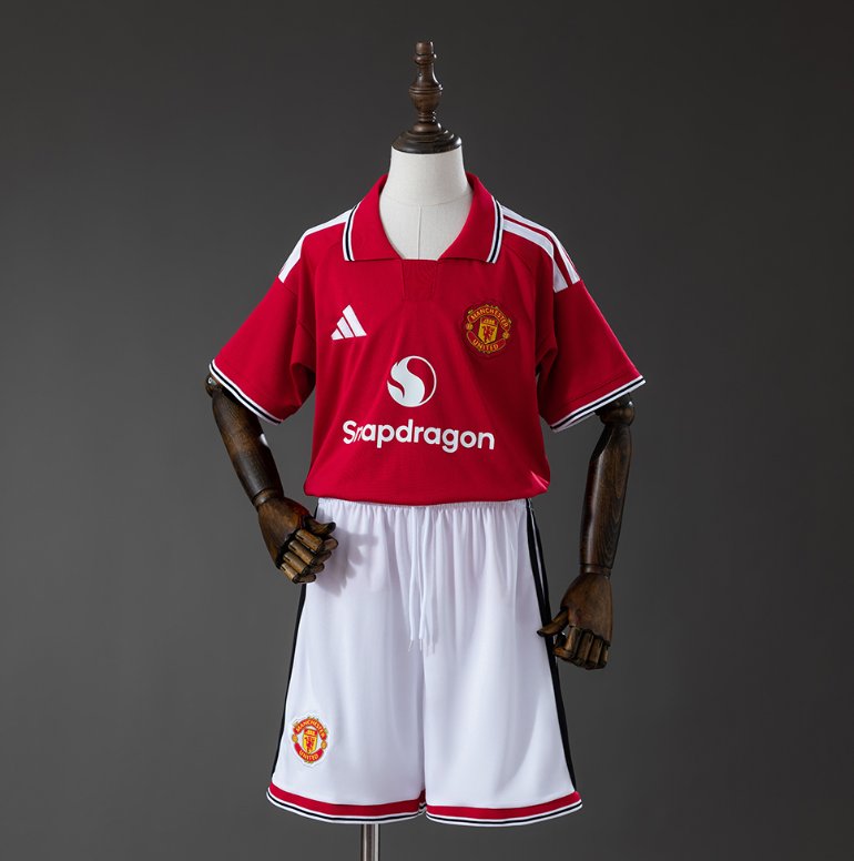 Manchester United 2024/25 Home - Kids Kit