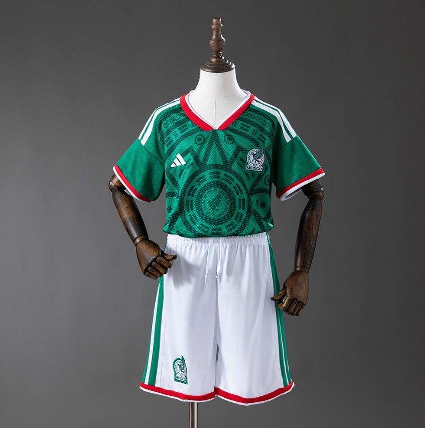 Mexico 1998 Home Aztec - Kids Kit