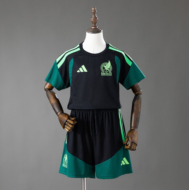 Mexico 2024 Away Green - Kids Kit