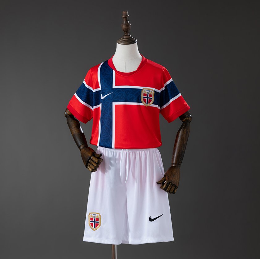 Norway 2024 Home Red - Kids Kit