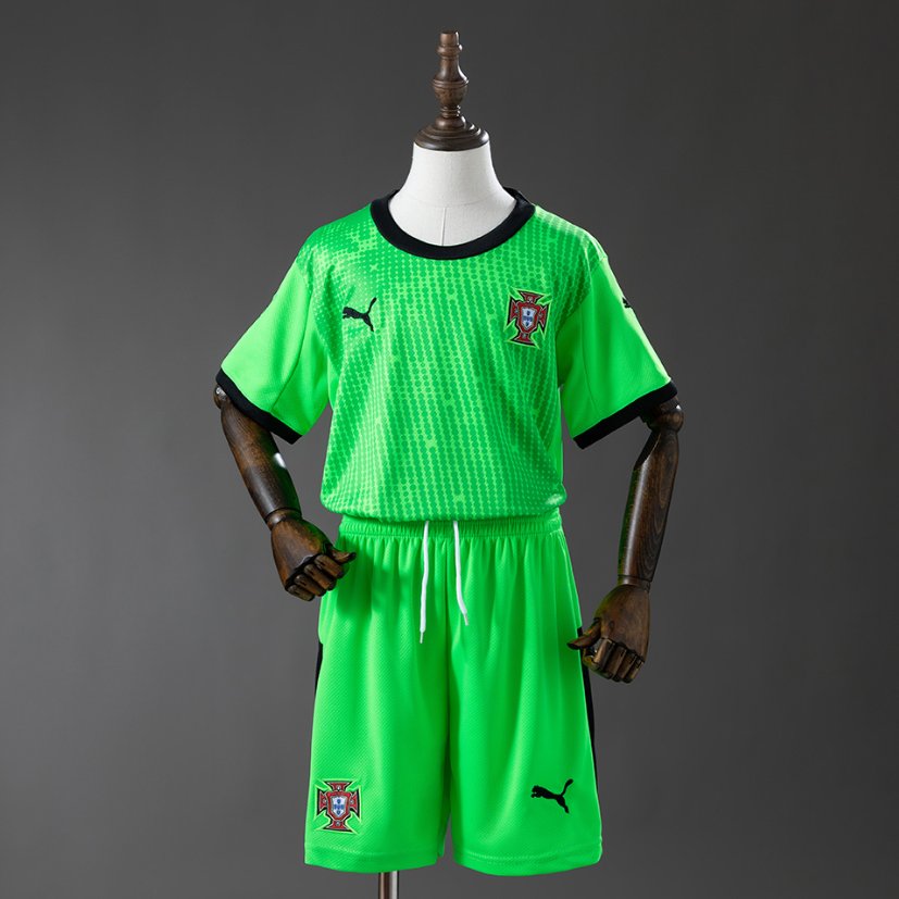 Portugal Goalkeeper Green - Kids Kit