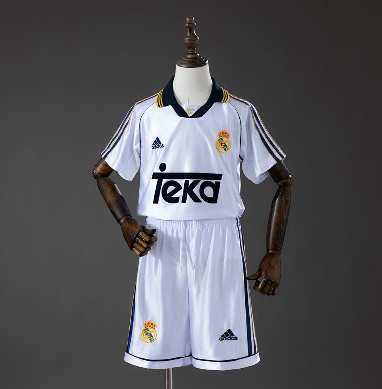 Real Madrid 1998/99 Home - Kids Kit