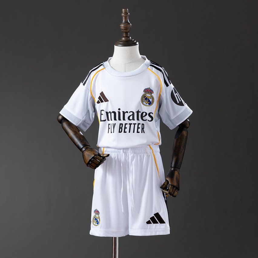 Real Madrid 2024/25 Home White - Kids Kit