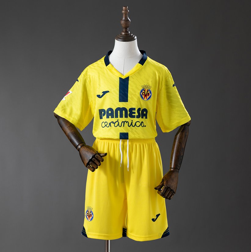 Villarreal 2024/25 Home Yellow - Kids Kit
