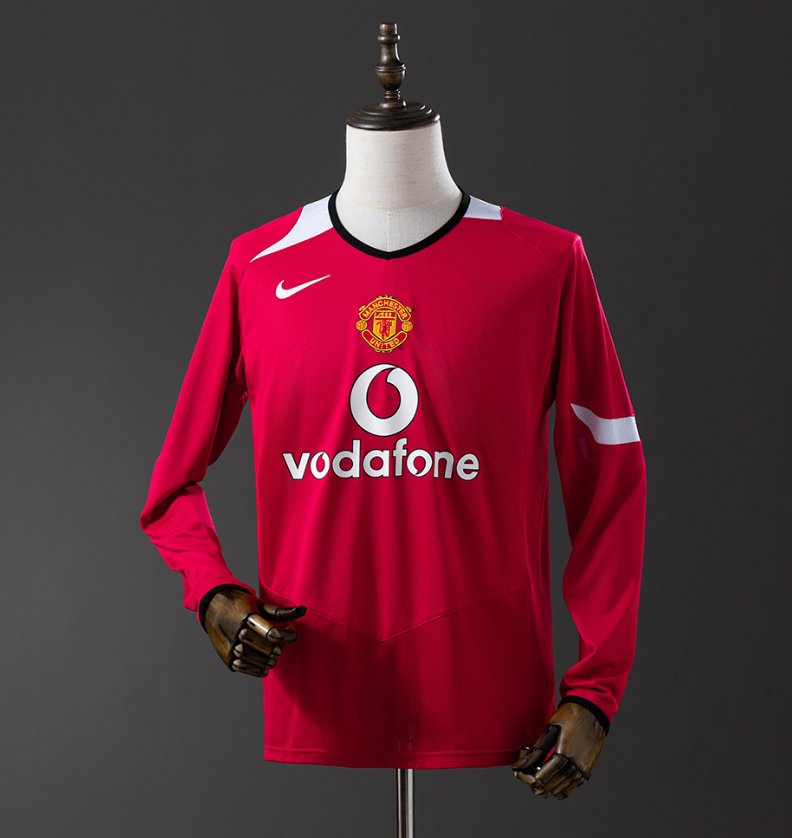 Manchester United Retro Home — Vodafone Era — Player Version