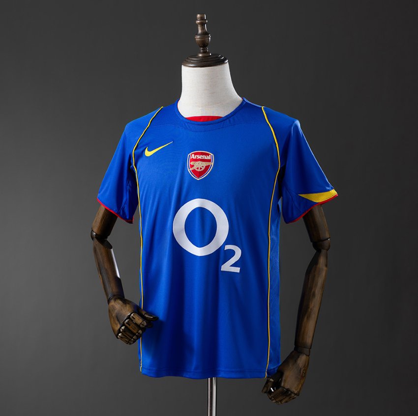 Arsenal Retro Away — O2 Era — Player Version