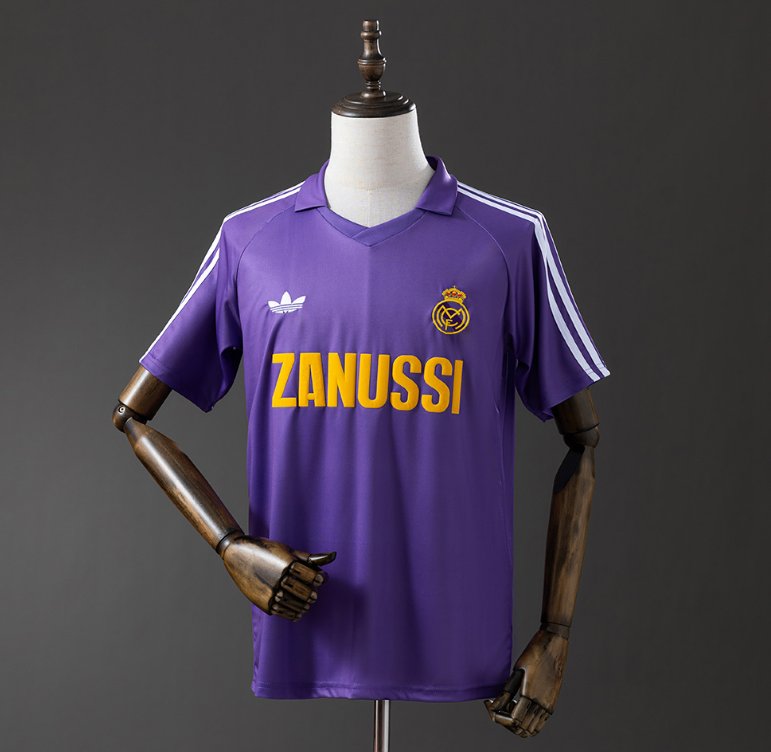 Real Madrid Retro Away — Zanussi Era — Player Version