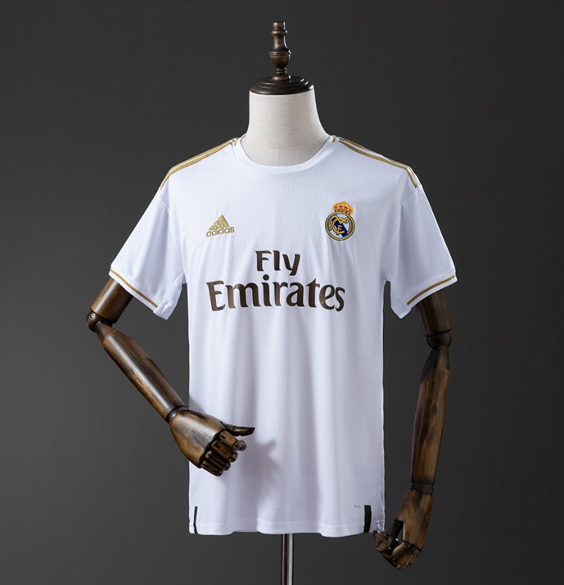 Real Madrid Retro Home — Fly Emirates Era — Player Version