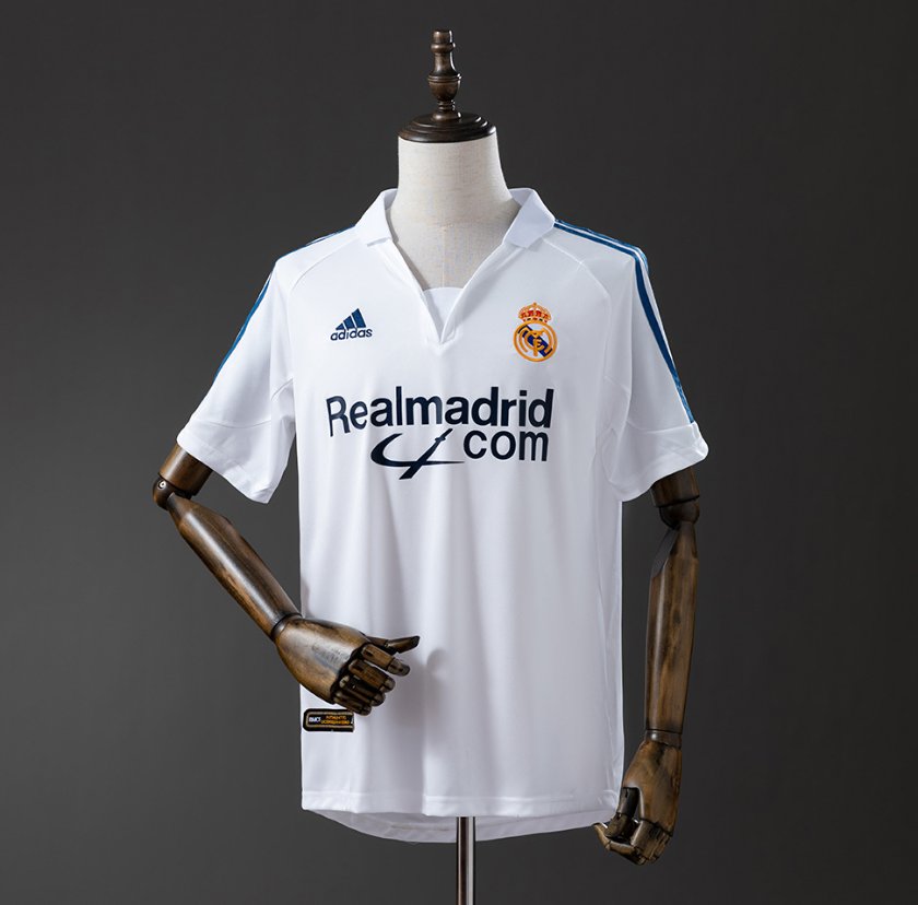 Real Madrid Retro Home — adidas Era — Player Version