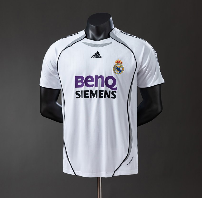 Real Madrid Retro Home — BenQ Siemens Era — Player Version