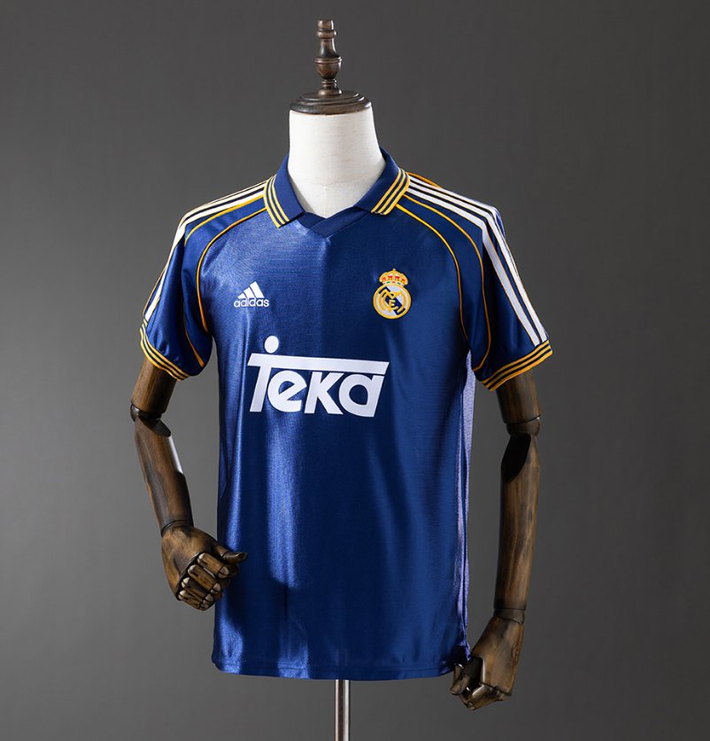 Real Madrid Retro Away — Teka Era — Player Version