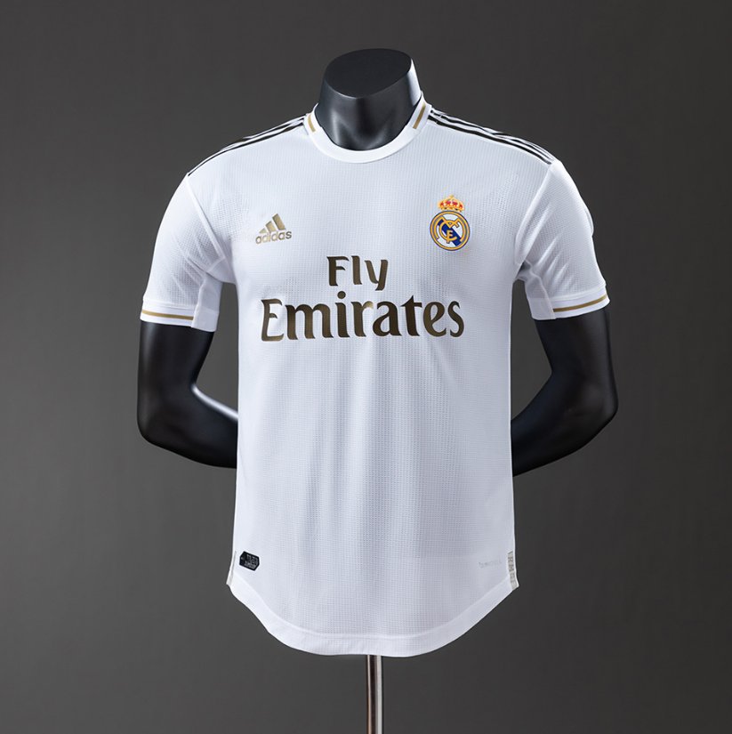 Real Madrid Retro Home — Fly Emirates Era — Player Version