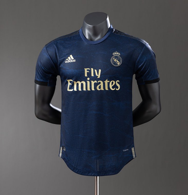 Real Madrid Retro Away — Fly Emirates Era — Player Version