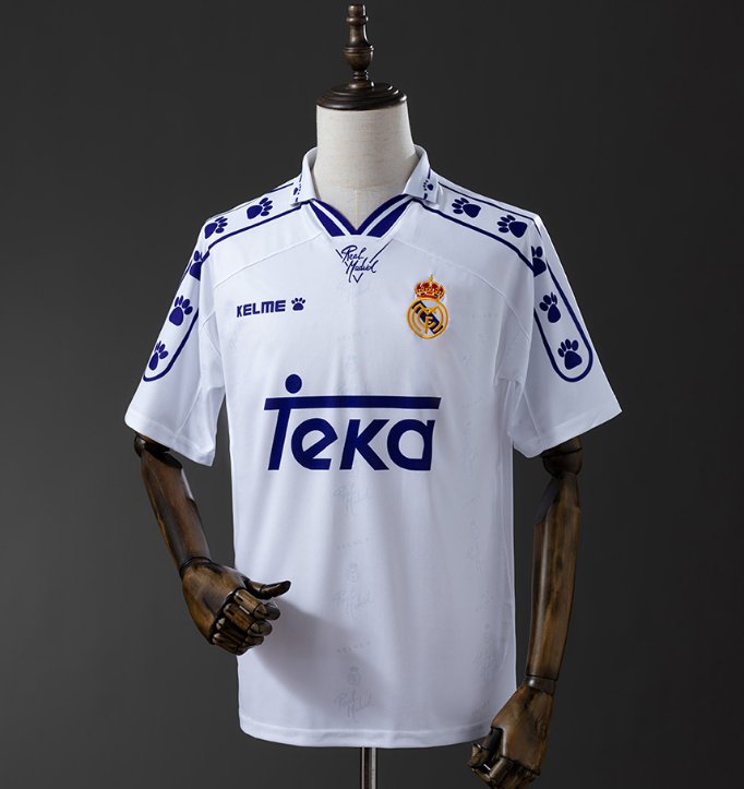 Real Madrid Retro Home — Teka Era — Player Version