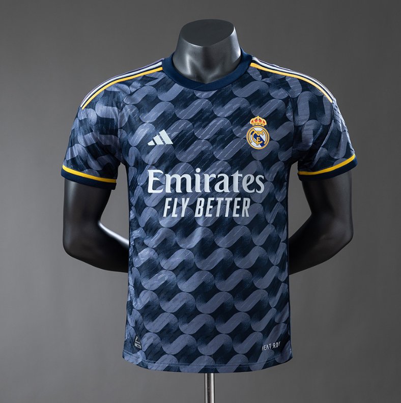 Real Madrid Retro Away — Emirates Fly Better Era — Player Version