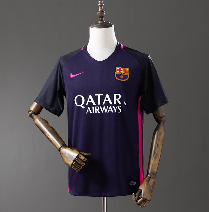 FC Barcelona Retro Away — Qatar Airways Era — Player Version