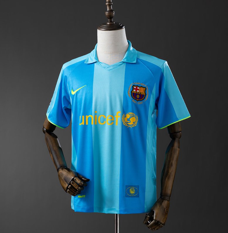 FC Barcelona Retro Away — unicef Era — Player Version