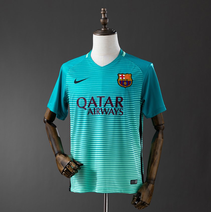 FC Barcelona Retro Third — Qatar Airways Era — Player Version