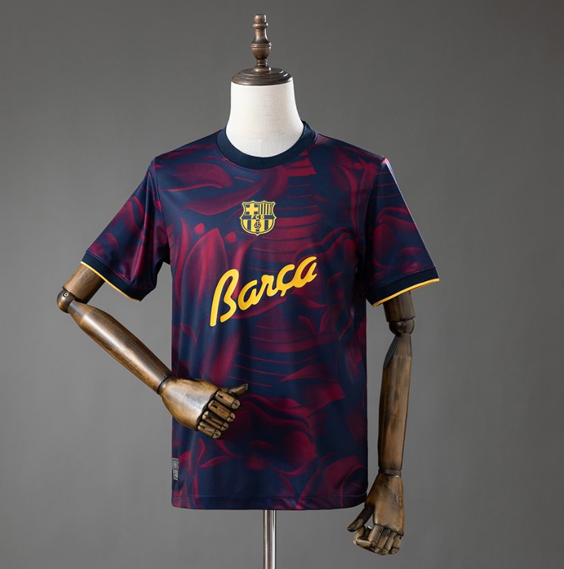 FC Barcelona Retro Pre-Match — Nike Era — Player Version