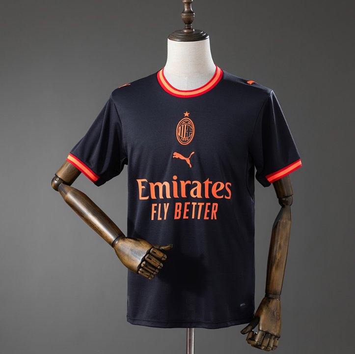 AC Milan Retro Third — Emirates Fly Better Era — Player Version