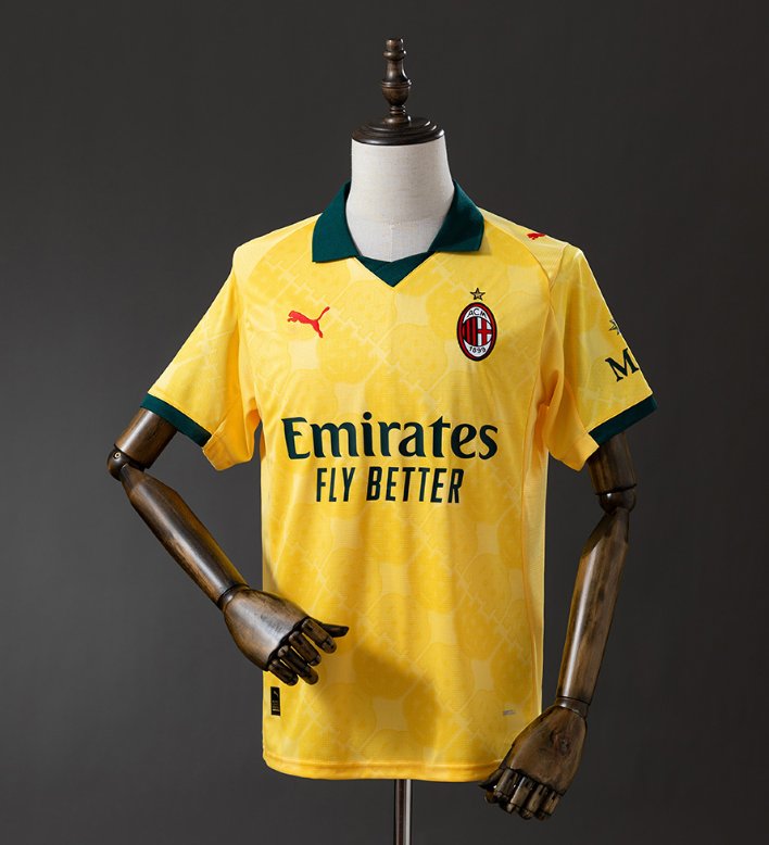 AC Milan Retro Third — Emirates Fly Better Era — Player Version