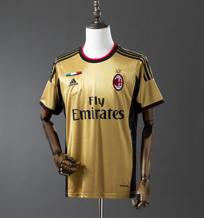 AC Milan Retro Away — Fly Emirates Era — Player Version