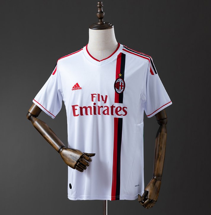 AC Milan Retro Away — Fly Emirates Era — Player Version