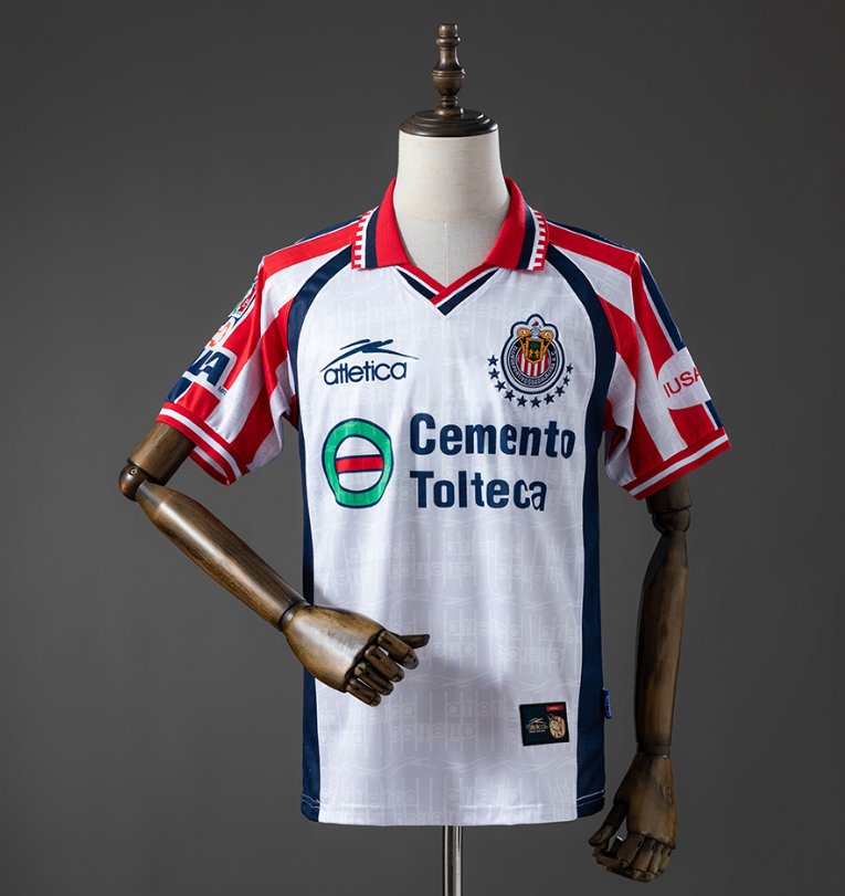 Chivas Guadalajara Retro Away — Cemento Tolteca Era — Player Version
