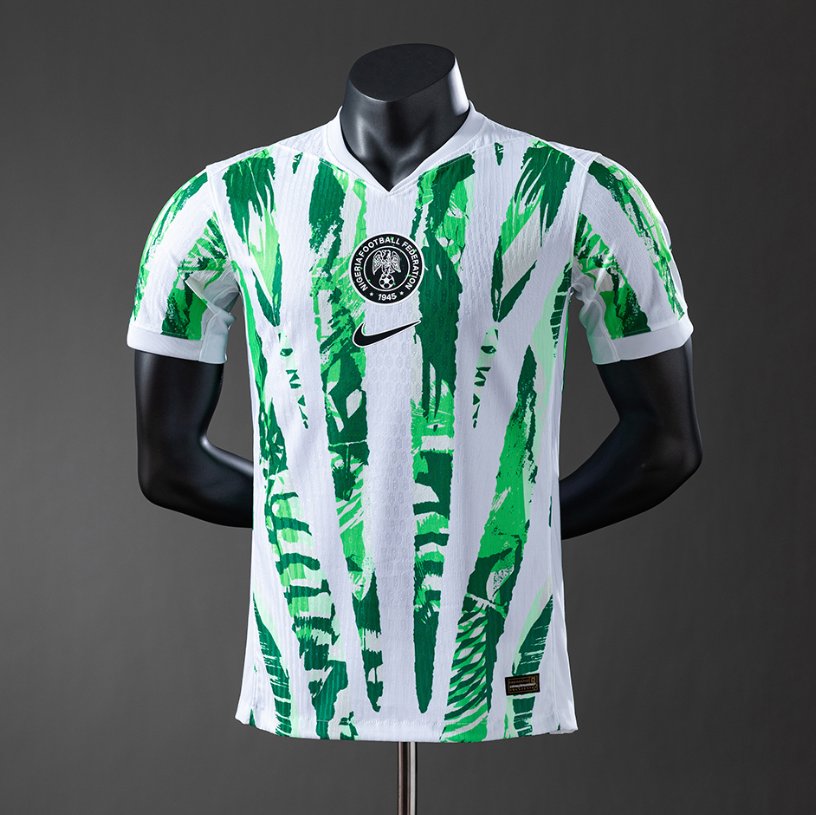 Nigeria Retro Home — Nike Era — Player Version