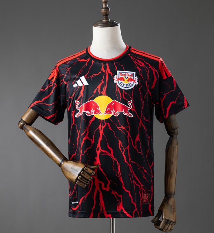 New York Red Bulls Retro Home — Red Bull Era — Player Version